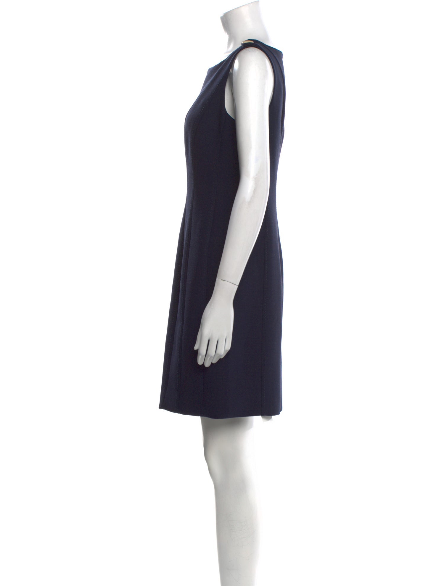 Tory Burch Bateau Neckline Mini Dress