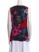Tory Burch Silk Floral Print Top