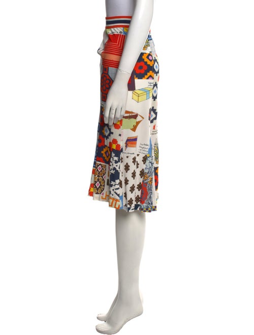Tory Burch Printed Knee-Length Skirt