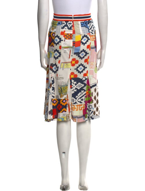 Tory Burch Printed Knee-Length Skirt