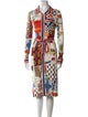 Tory Burch Printed Midi Length Dress