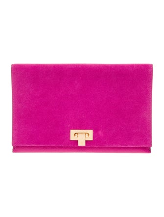 Tory Burch Suede Clutch