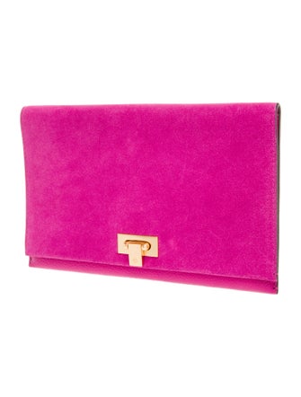 Tory Burch Suede Clutch