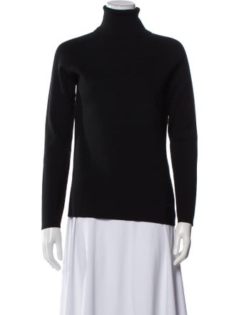Tory Burch Merino Wool Turtleneck Sweater