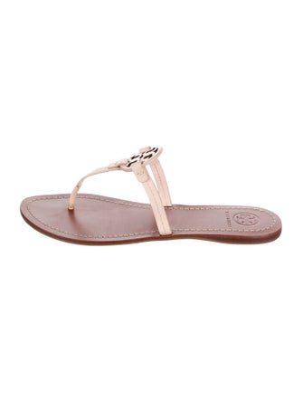 Tory Burch Leather Flip Flops