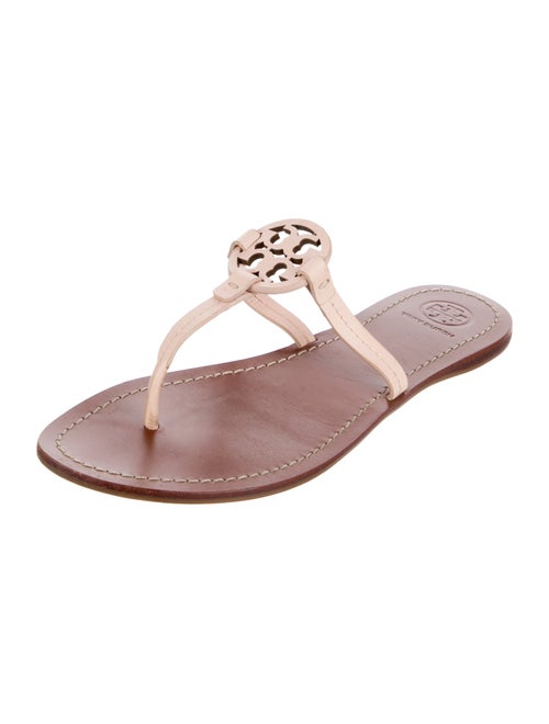 Tory Burch Leather Flip Flops