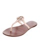 Tory Burch Leather Flip Flops
