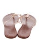 Tory Burch Leather Flip Flops