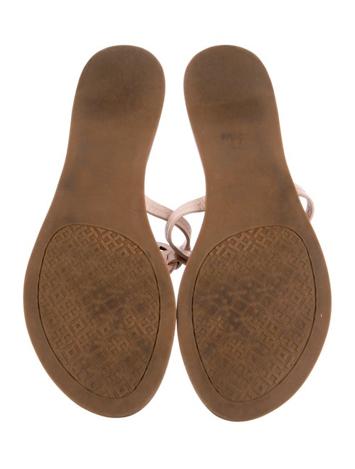 Tory Burch Leather Flip Flops
