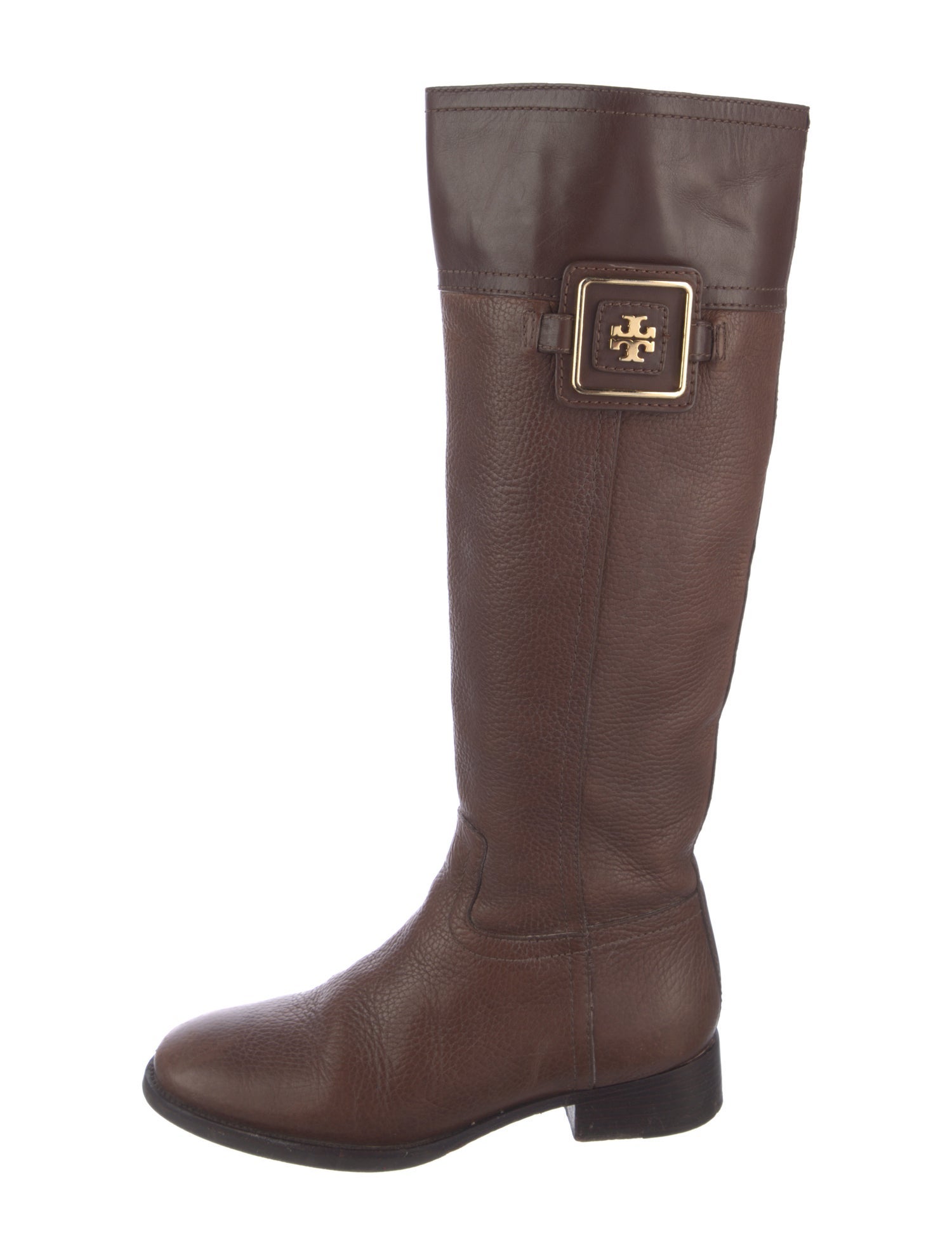 Tory Burch Leather Riding Boots