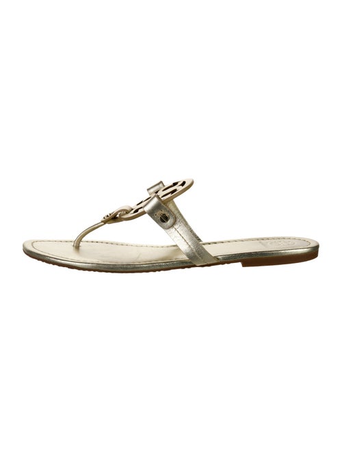 Tory Burch Leather Flip Flops