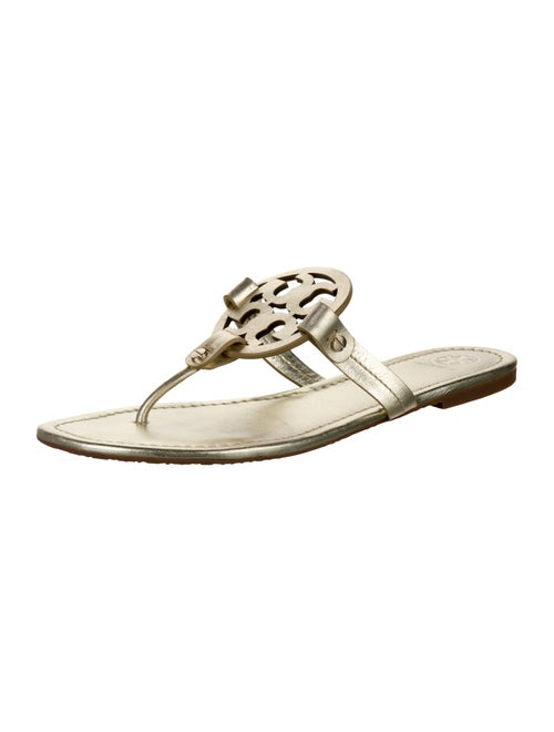 Tory Burch Leather Flip Flops