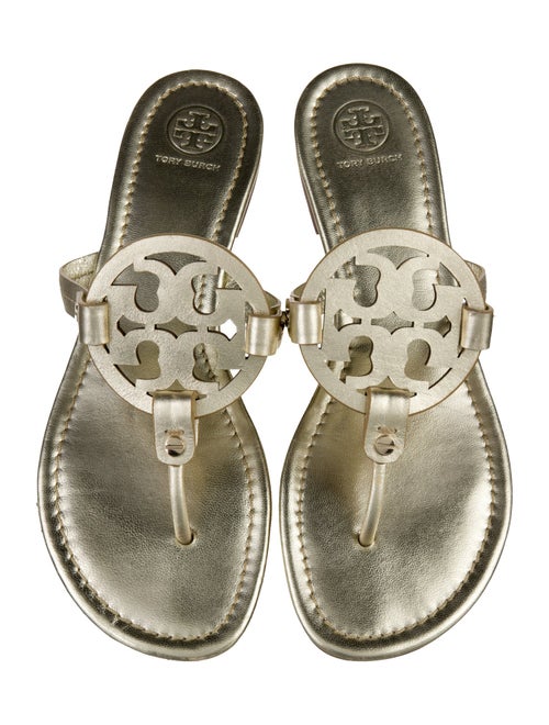 Tory Burch Leather Flip Flops