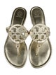 Tory Burch Leather Flip Flops