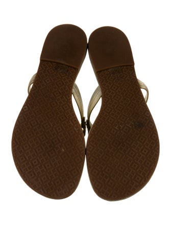 Tory Burch Leather Flip Flops