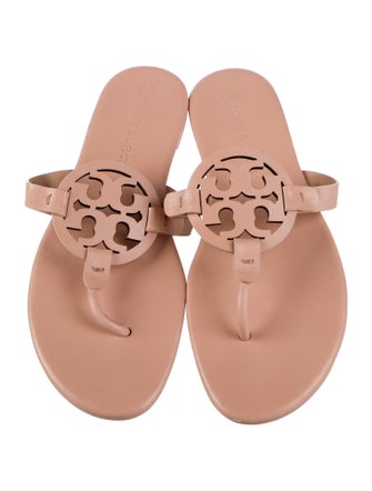 Tory Burch Leather Slides