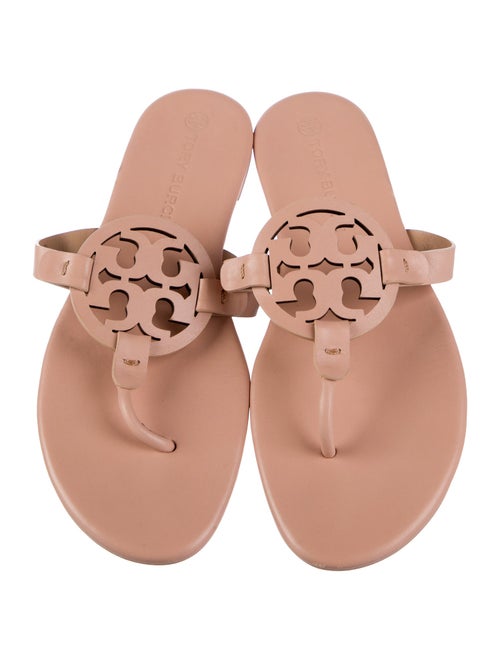 Tory Burch Leather Slides