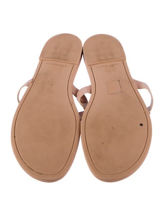 Tory Burch Leather Slides