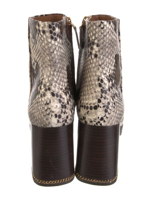 Tory Burch Leather Animal Print Boots