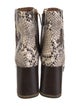 Tory Burch Leather Animal Print Boots