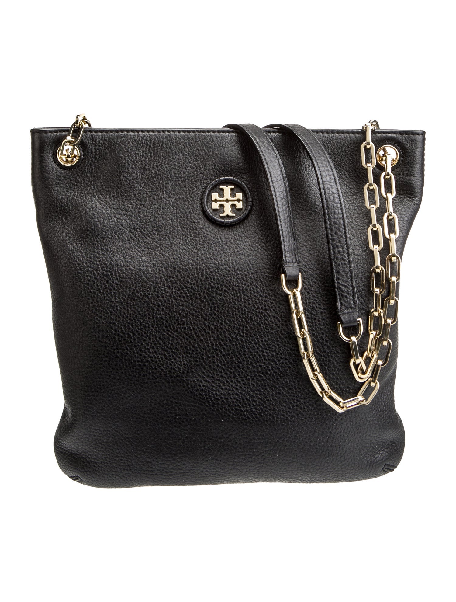 Tory Burch Leather Bucket Bag