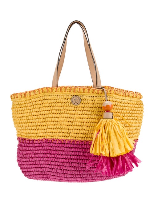 Tory Burch Straw Tote