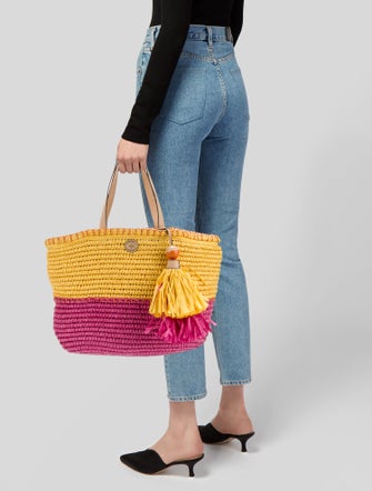 Tory Burch Straw Tote