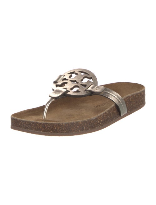 Tory Burch Leather Slides