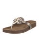 Tory Burch Leather Slides