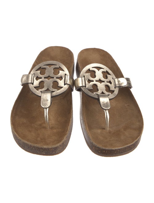 Tory Burch Leather Slides
