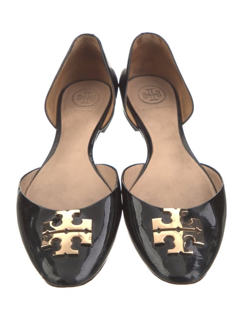 Tory Burch Patent Leather D'Orsay Flats