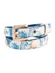 Tory Burch Leather Reversible Double Wrap Bracelet