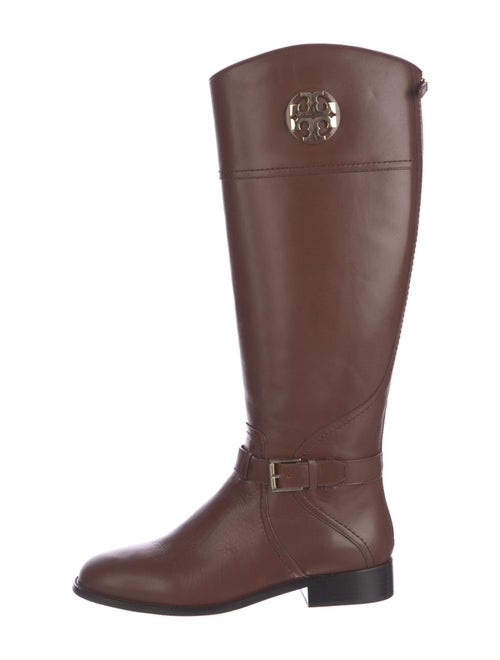 Tory Burch Leather Riding Boots