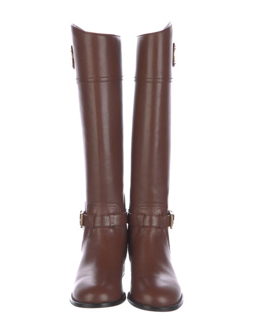 Tory Burch Leather Riding Boots