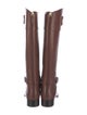 Tory Burch Leather Riding Boots