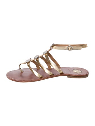 Tory Burch Leather Gladiator Sandals
