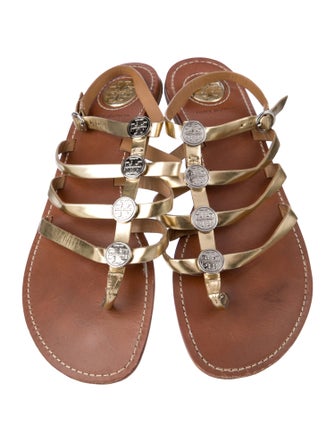 Tory Burch Leather Gladiator Sandals
