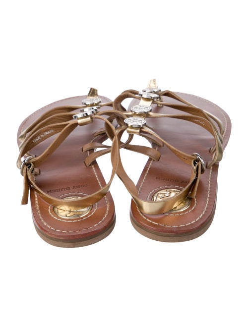 Tory Burch Leather Gladiator Sandals