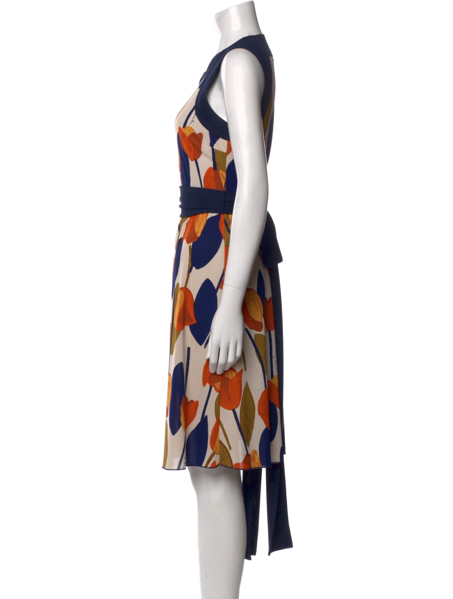 Tory Burch Printed Knee-Length Dress