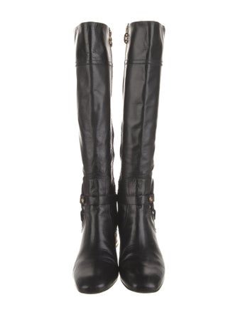 Tory Burch Leather Riding Boots