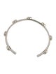 Tory Burch Crystal TT Stud Cuff Bracelet