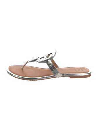 Tory Burch Leather Slides