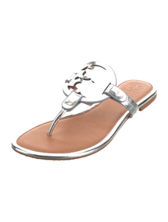 Tory Burch Leather Slides