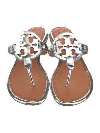 Tory Burch Leather Slides