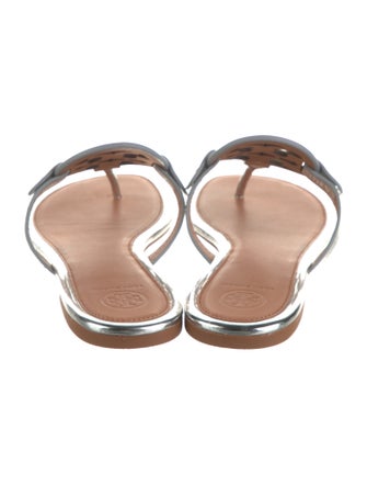 Tory Burch Leather Slides