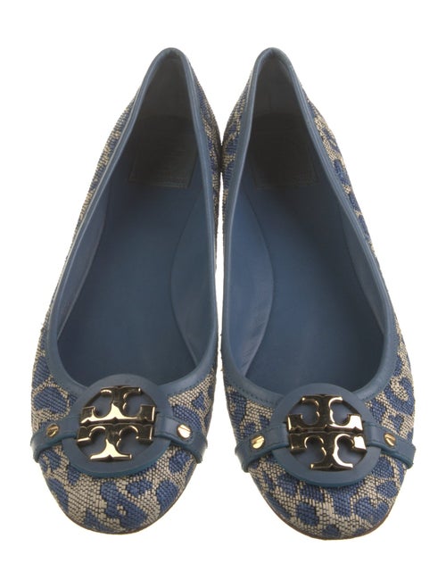 Tory Burch Canvas Printed Flats