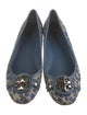 Tory Burch Canvas Printed Flats