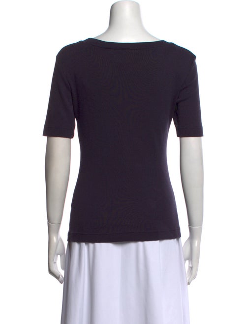 Tory Burch Graphic Print Scoop Neck T-Shirt