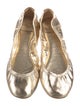 Tory Burch Leather Printed Ballet Flats