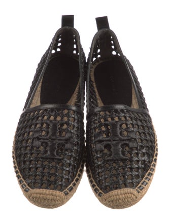 Tory Burch Leather Espadrilles